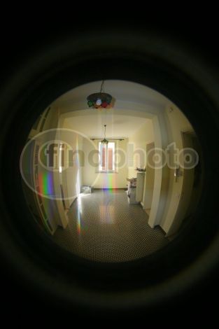 dettaglio immagine Fish eye di interni
